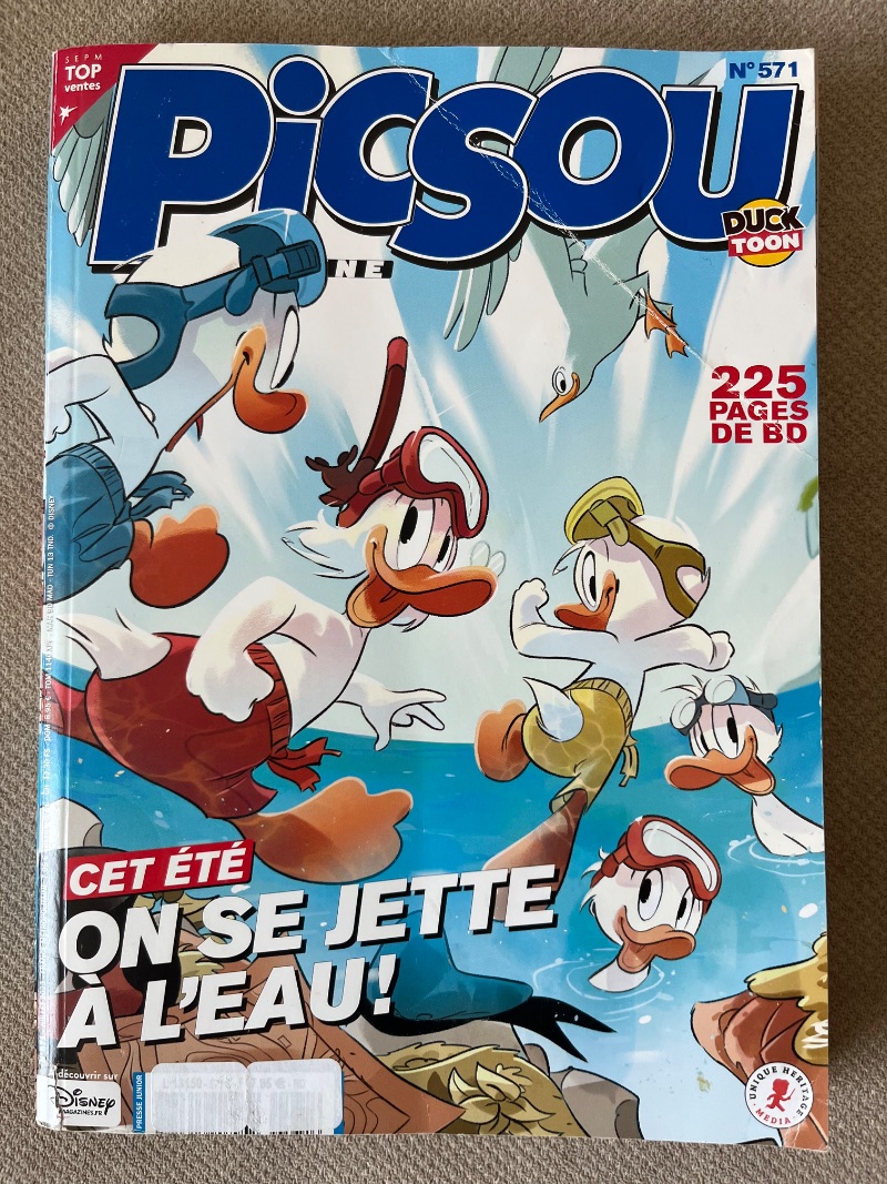 Picsou Magazine : Tome 571 - Cet été on se jette à l'eau
