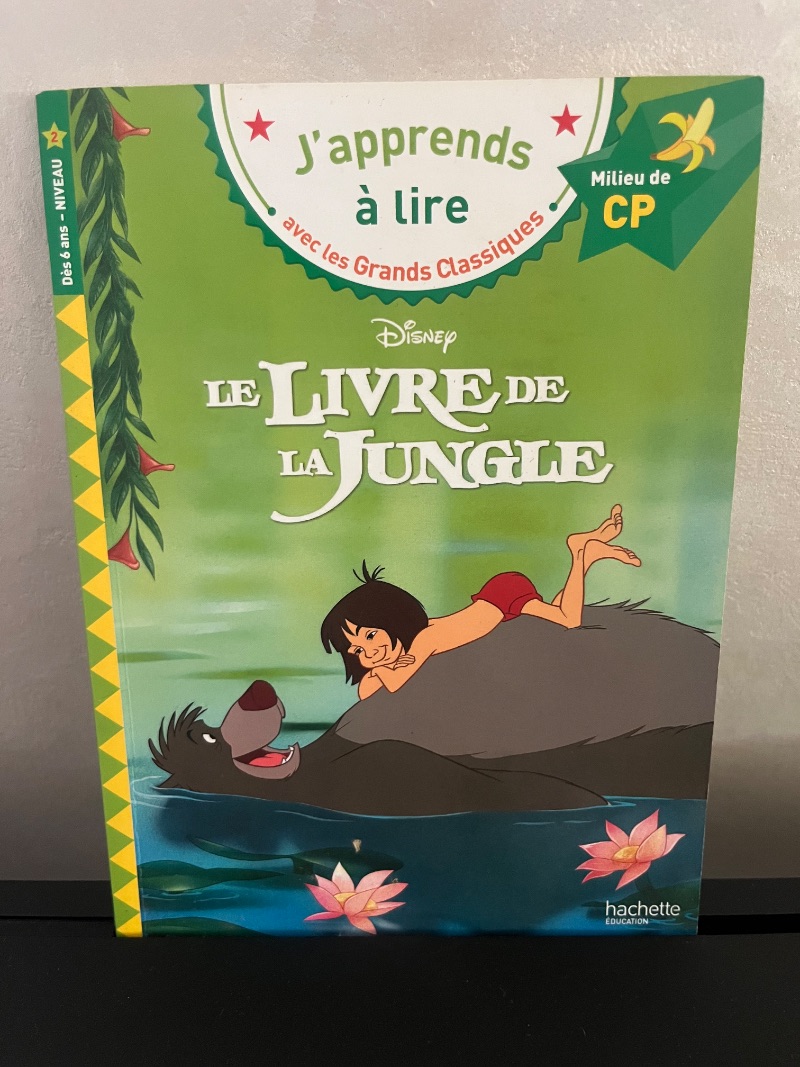 J’apprends à lire - Milieu de CP : Le Livre de la Jungle