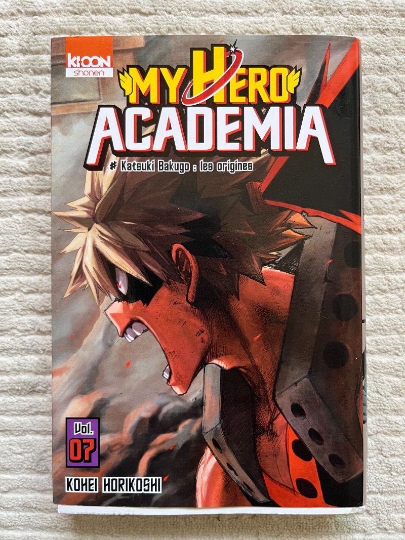 My Hero Academia - Tome 7 : Katsuki Bakugo : les origines
